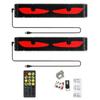 Placas LED Programáveis para Carro Display Flexível para Para-brisas de Caminhões com Controle Remoto por APP Pacote com 2