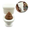 3D Printed Toilet Poop Clicker Creative Press Keyboard Keychain Sensory Clicker Toys  Office Home