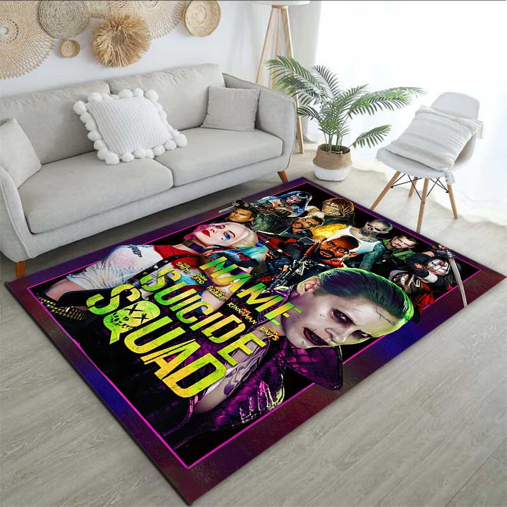 Warnermedia (2) Customize your name rug, office chair cushion, home bedroom living room gift.