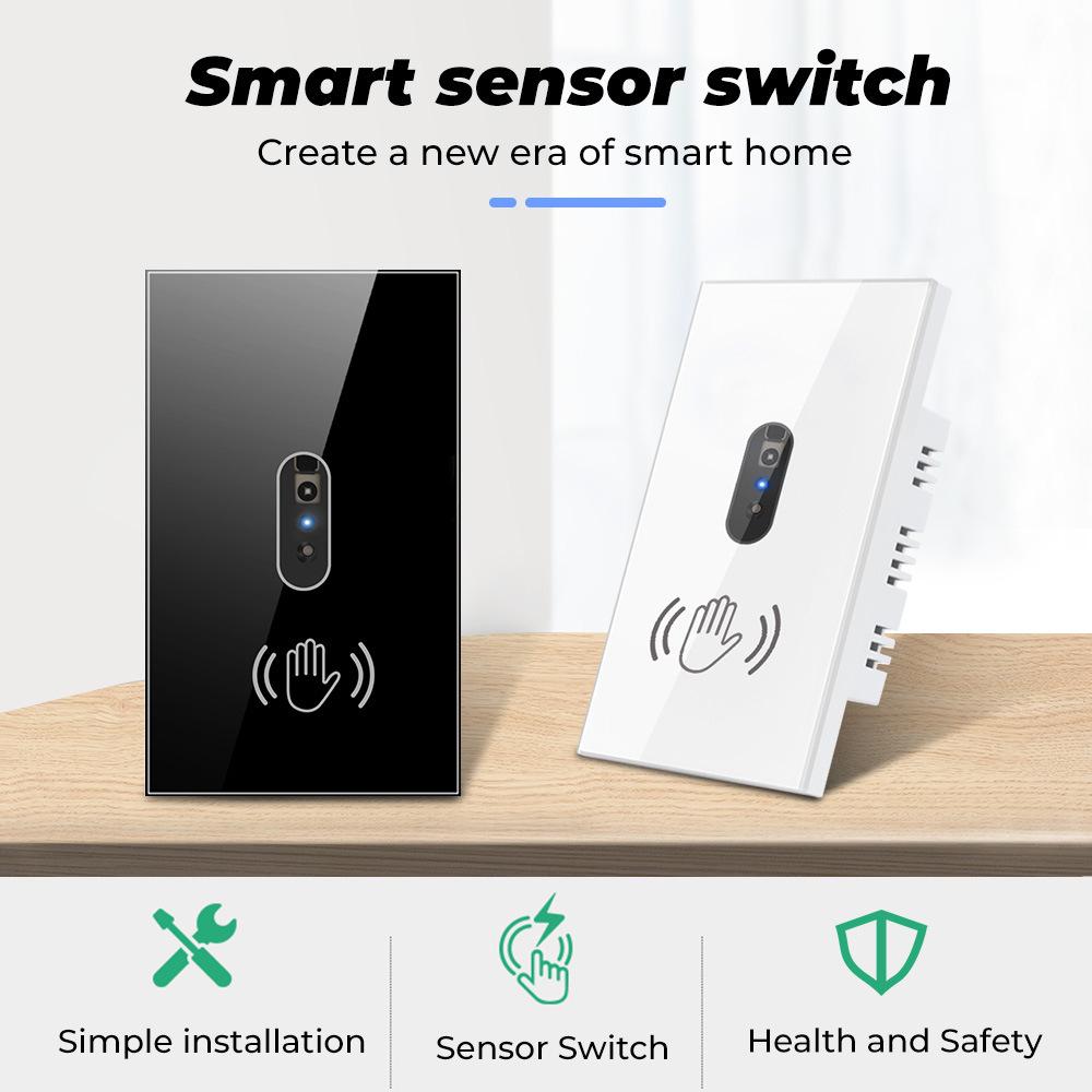 Smart No-Touch Infrared Sensor Switch: Euro/UK/US Standard