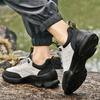 Fashion 2025 New Fashion Men Flats Walking Shoes Men's Premium Leather Sneakers Comfortable Gym Shoes Non-Slip Jogging Training Shoes