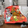 Custom Name Adventure Time Characters blanket for Couch & Bed, Plush Cozy Fuzzy Blanket Super Soft & Warm Blankets for Fall and Winter. 0908153