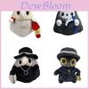 Plague Doctor Plush Doll With Glowin The Dark Features For Halloween Decoration And Collectors