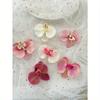 1/3pcs Butterfly Orchid Decorative Faux Flower DIY Accessory For Hats, Shoes, Clothes, Valentine Day, Gift Gifts Birthday Graduation