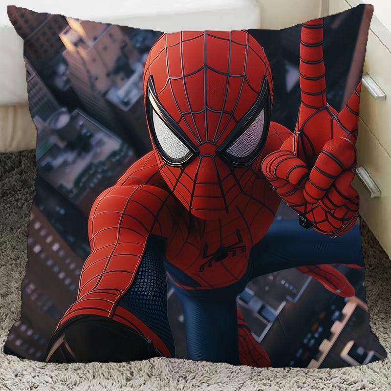 Spiderman Avengers Movie Peripheral Pillow Double-Sided Bedside Pillow Cushion