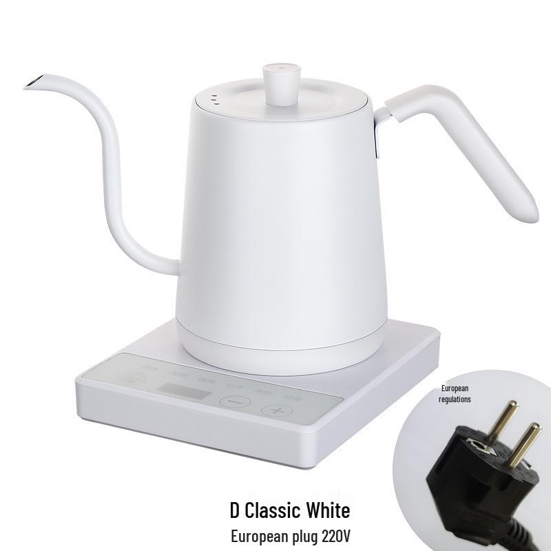 Stainless Steel Electric Gooseneck Kettle with Temperature Control