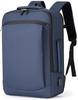 Business Backpack for Large Fits USB Charging Suitable for Emergency Business Multifunctional Navy [Gyasiona] Men, Capacity, Waterproof, Expandable,