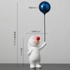 Modern Cute Balloon Rabbit Resin Ornaments, Home Decor Crafts, Office Desk Figurines, Bookcase Sculpture Craft