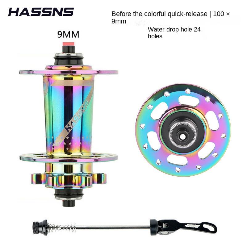 Hassns Pro7 K7 Cube,32/24 Hole Mtb Noisy Bike Hub,4 Bearing 6Pawls 120 Loud Quick Release Cube Compatible With 7/8/9/10/11 Speed