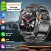 Neue Militärqualität 1400 mAh Akku Smartwatch Herren 2,01" AMOLED-Bildschirm Sport Fitness Tracking IP68 Wasserdicht Smartwatches