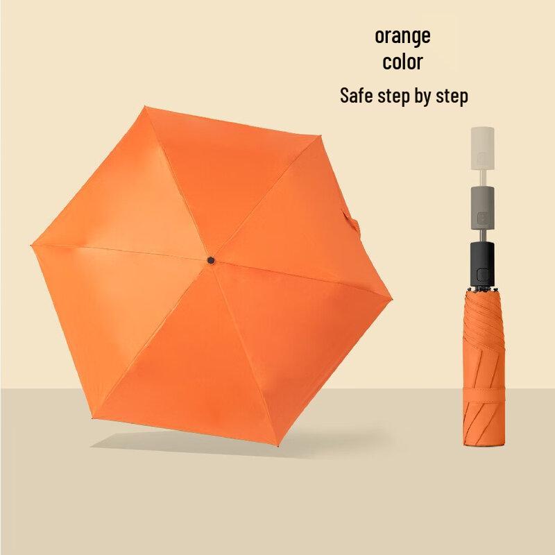 YICAI Ultralight Tri-fold Sun & Rain Umbrella