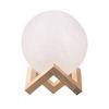 Wood Bracket Moon Lamp Holder Detachable Wooden Stand for 3D Printing Moon Lamp Ball Shaped Night