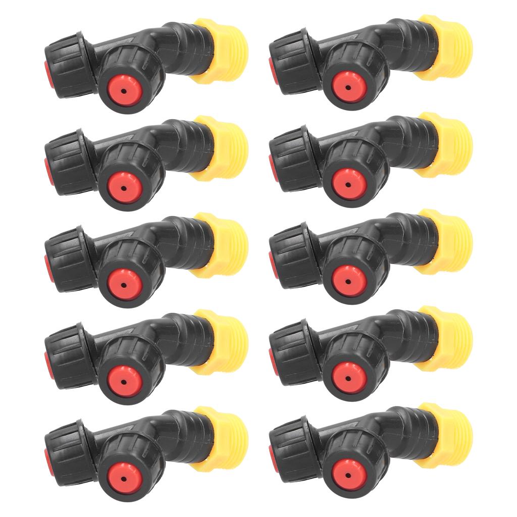 10ks mlžící tryska G1/2 s vnějším závitem Zemědělské zahradní zavlažovací postřikovací trysky