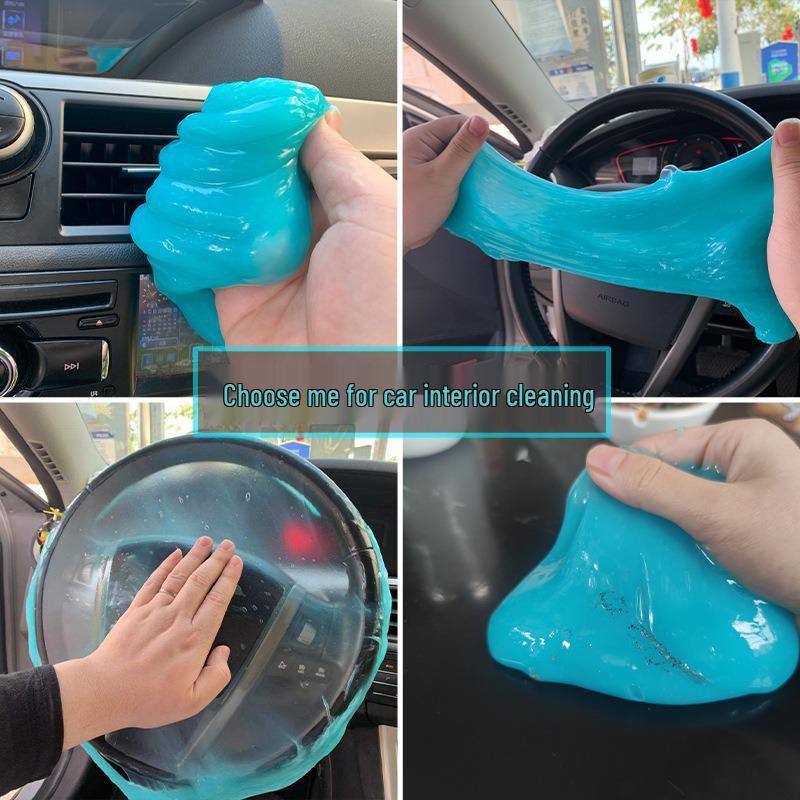 Bilingual Multifunctional Cleaning Gel for Car Dust and Keyboard Removal