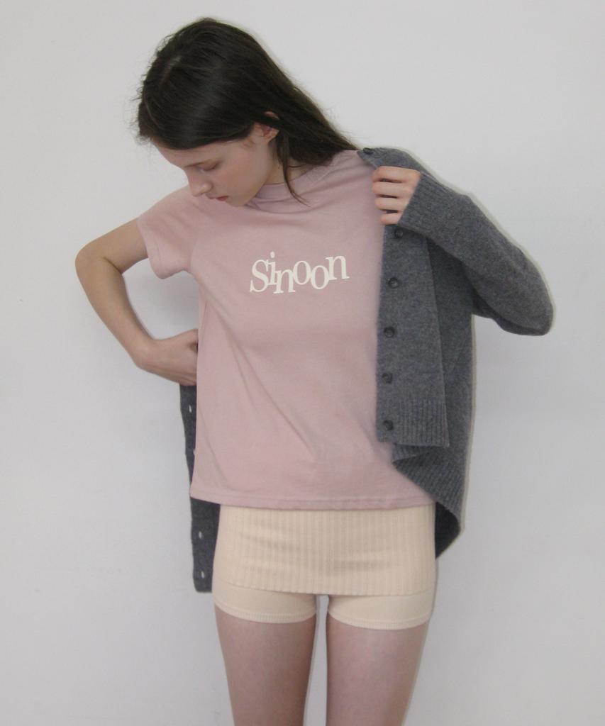 SINOON Sinoon Signature Logo T-Shirts (Pink)
