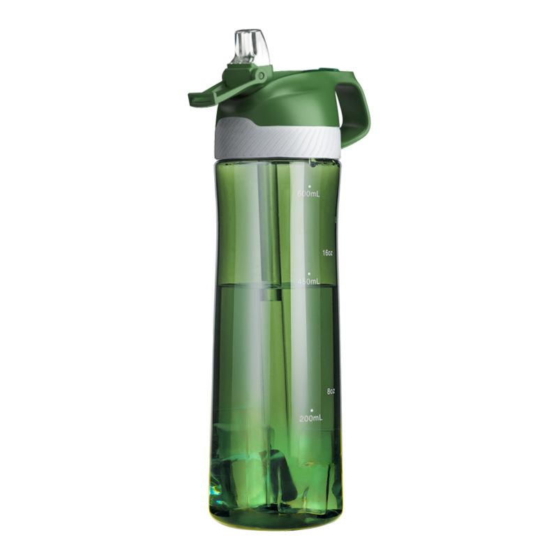 Venkovní aktivita Studentská fitness láhev Tritan Atletické brčko Kreativní online osobnost Plastové pohárky