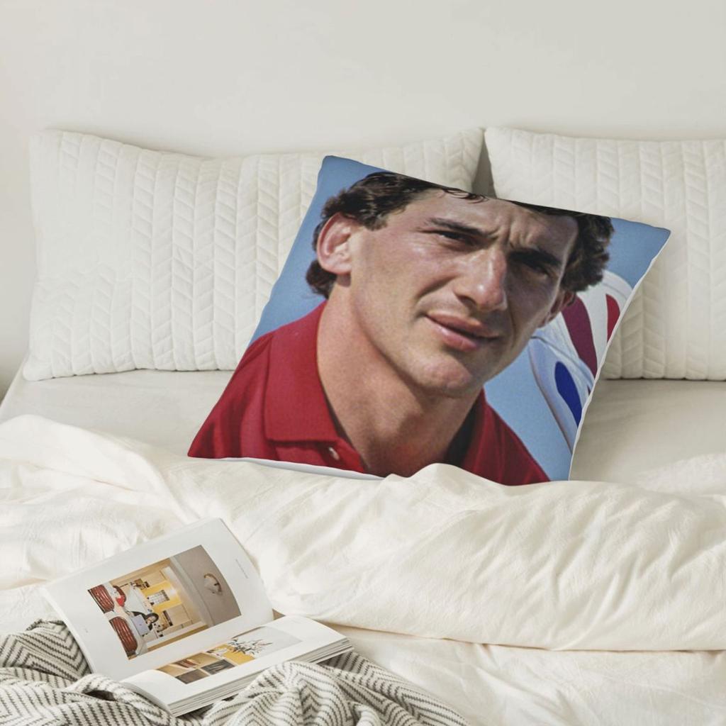 Ayrton Senna 000162 Federa Federe Copricuscini Cuscini Decorativi Federa Dakimakura Copricuscino