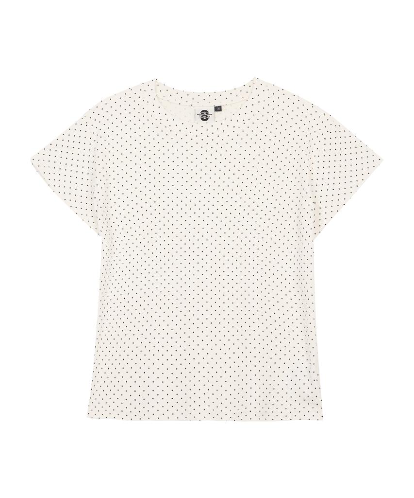 PRIMATE Dot Women'S Polka Dot Short Sleeve T-Shirt 3 Colors