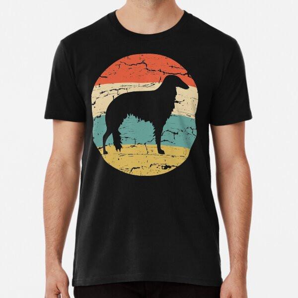 

Винтажная ретро футболка для любителей собак породы шелковистая борзая, размеры от S до 5XL, сделано в Австралии/США 4XL