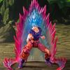 SHF Super Blue Wukong Battle Damage Form Dragon Ball Handmade Extreme Breakthrough Sparkle Soul Fighting Limited Edition Model