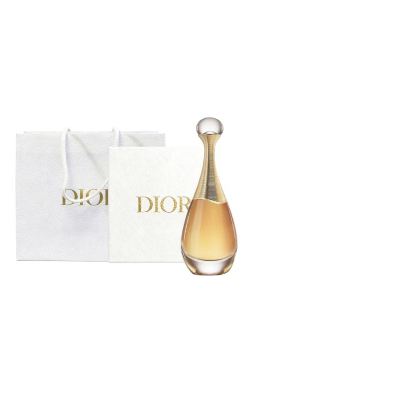 DIOR True Me Classic Edition Perfume Gift Box Gift Bag Floral Fragrance EDP Peach Jasmine Tuberose Vanilla // 50ml