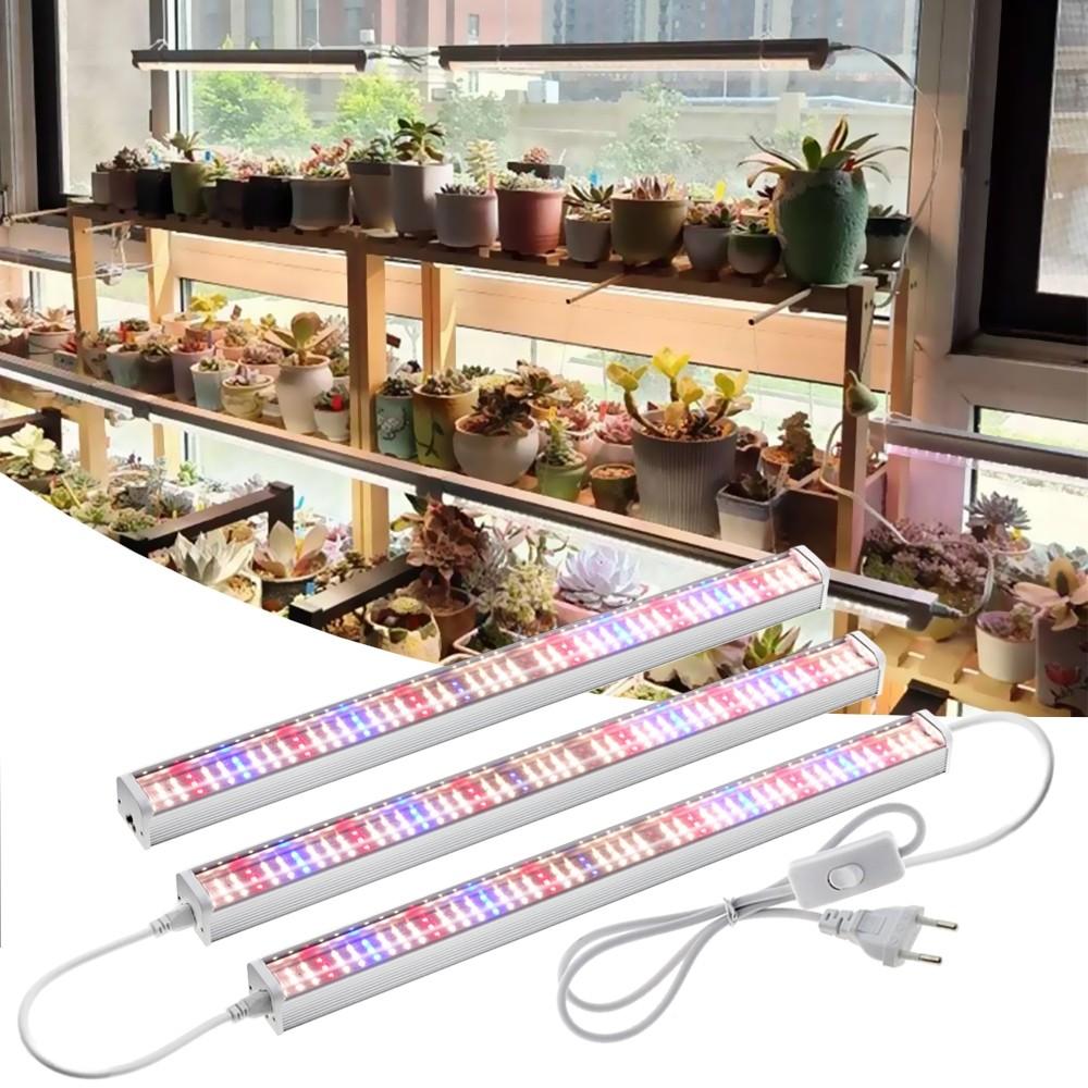 Indoor-Blumen Wachstums-Zusatzbeleuchtung Gerät AC100-265V IP65 Wasserdicht LED-Stäbe Vollspektrum LED-Wachstumslicht