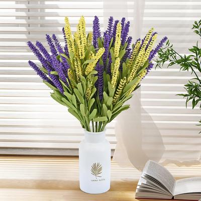 Simulation Lavender Wedding Bouquet Living Room Home Decoration Simulation Wheat Ear Artificial Fake Flower