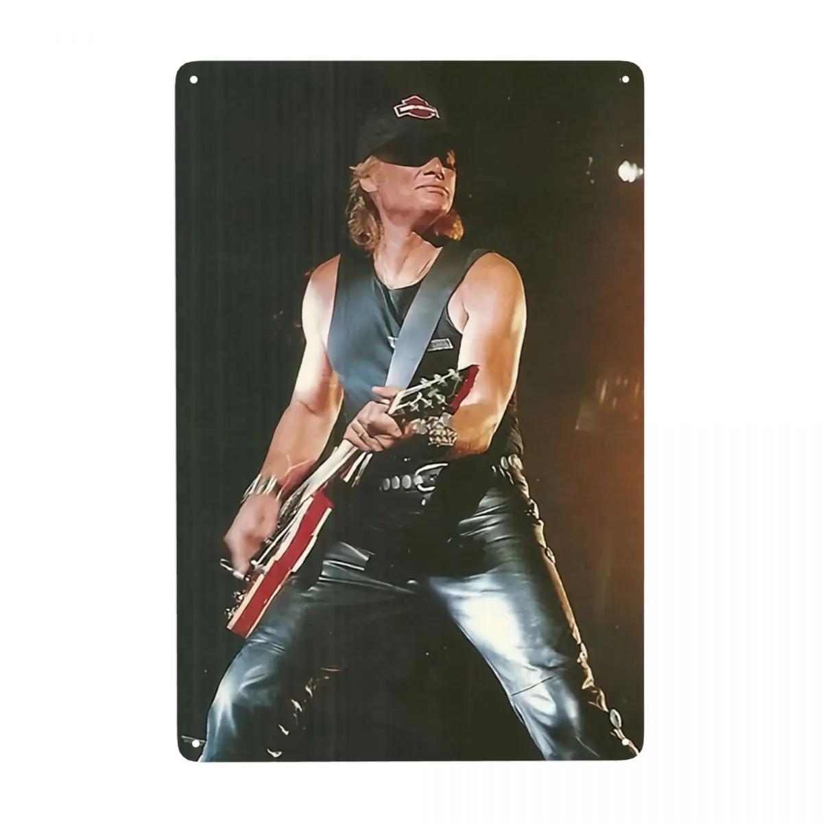 

Vintage Johnny Hallyday Metal Signs Custom French Rock Singer Tin Plaque Gate Garden Bars Wall Art Decor 30x20cm 30x40cm(11.8x15.7inch)