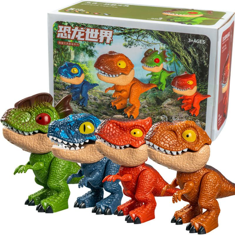 Dinosaur Learning Supplies Kit With Plastic Models For Early Education And Creative Play For Children