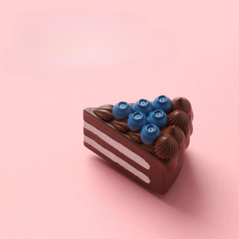 

Фруктовый торт Наклейка на холодильник Имитация еды Игрушка 3D Фруктовая имитация торта Украшение для холодильника Креативная магнитная наклейка