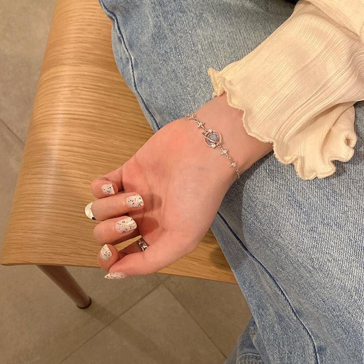 Geng Geng Galaxy, the stars bracelet girls ins niche design 2025 new high-end birthday gift