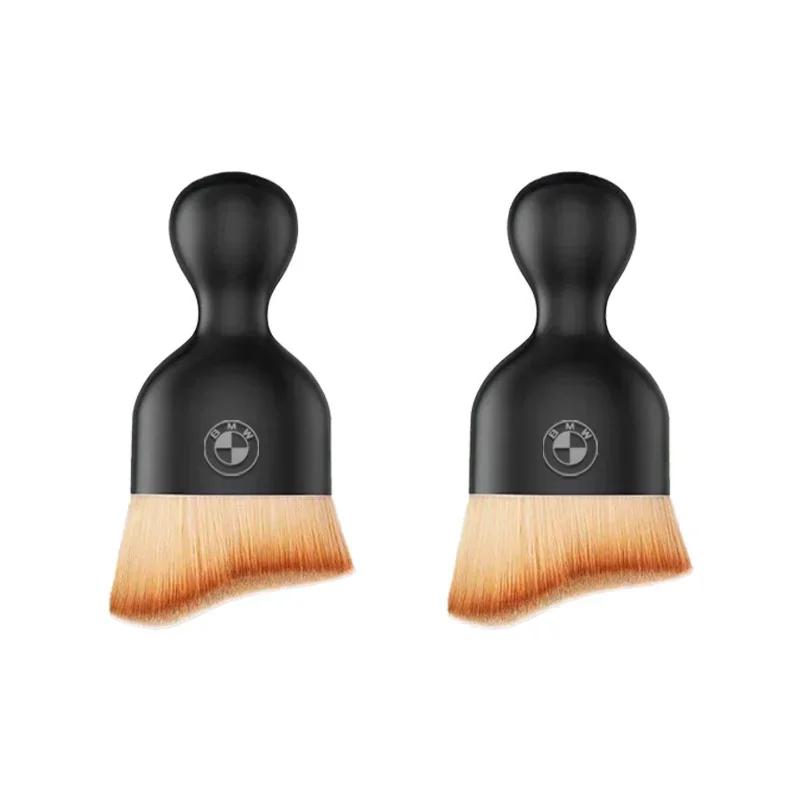 

New 1/2Pcs Car Interior Cleaning Soft Brush Tool Dust Remover For All Bmw M Power X1 X3 X5 X7 Z4 E63 F10 F30 1 2 3 4 5 Seri