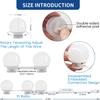 Make Up Mirror Vanity Light 10 Dimmable Bulb Adjustable Color Brightness Light Stick On For Makeup Table Dressing