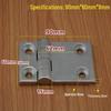 304 Stainless Steel Heavy Duty Industrial Flat Opening Thickened Mechanical Equipment Load-Bearing Hinge