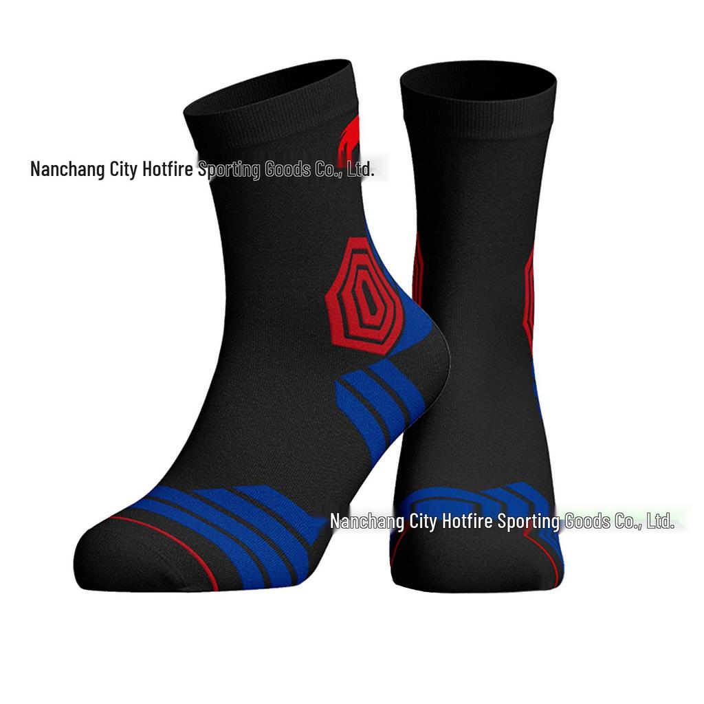 Unisex Non-Slip Terry Basketball Training Socks for Adults