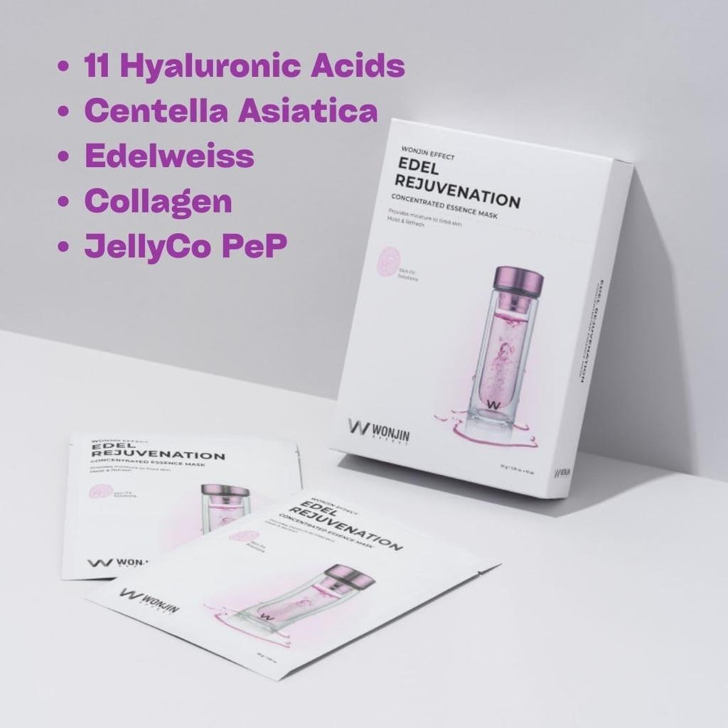 Edel Rejuvenation Concentrated Essence Mask Set 30 G X 10 Ea