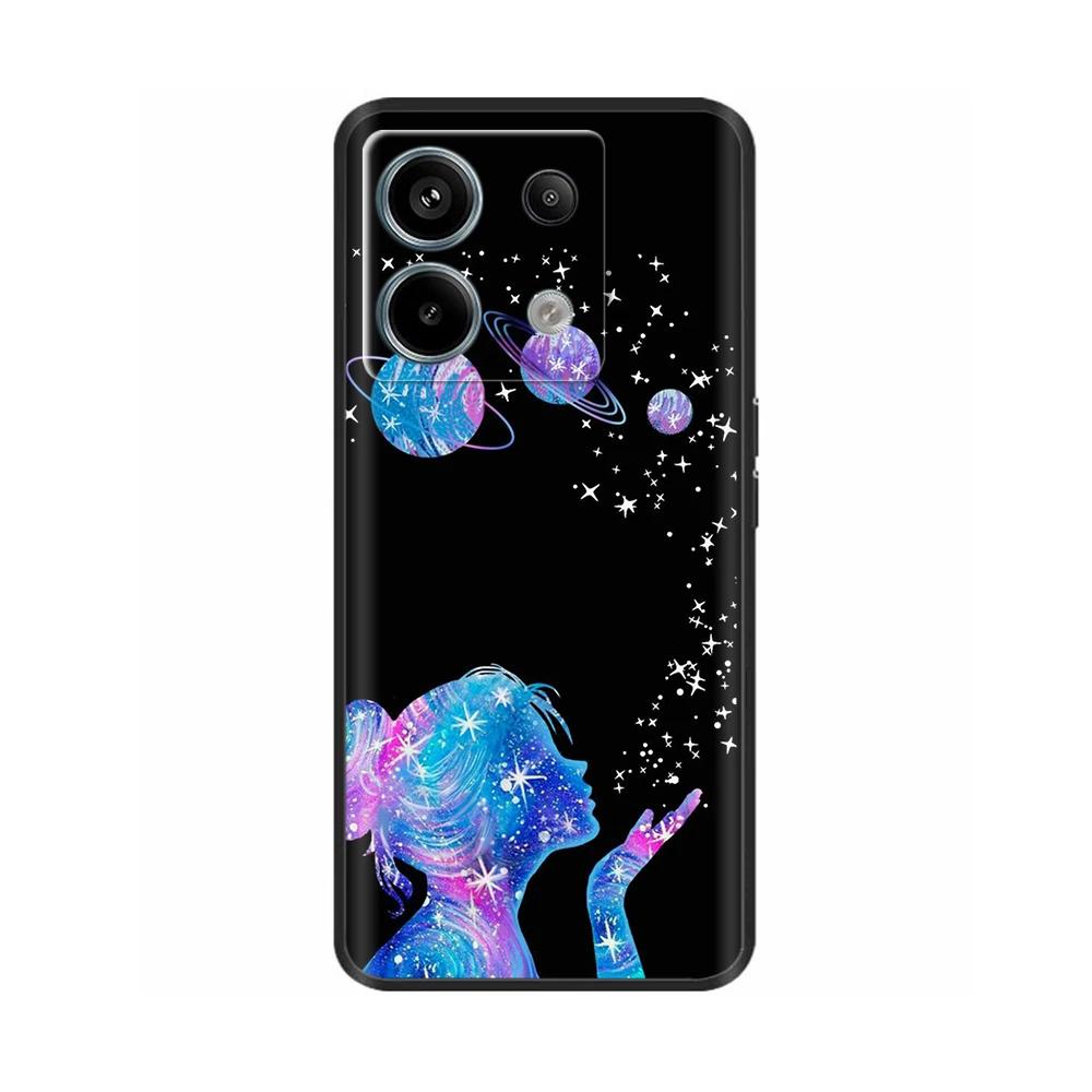 Soft Lovely Phone Case For Xiaomi Redmi Note 13 Pro Case Note13 TPU Cool Silicone Cover For Redmi Note 13 Pro Plus Note13 Pro 5G