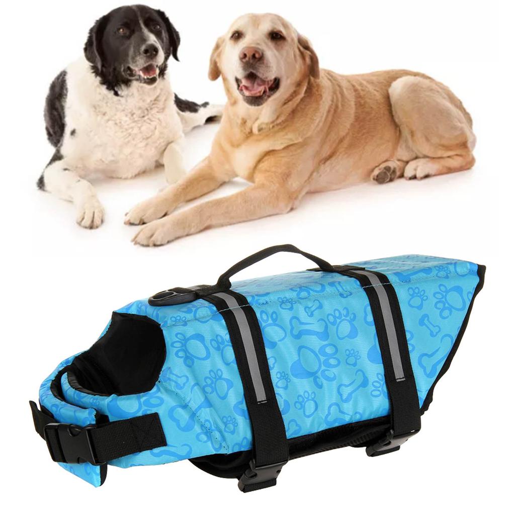 Vesta de salvare pentru animale de companie Reflectorizantă Plasă Respirabilă Portabilă Vesta de Flotație pentru Câini pentru Navigație