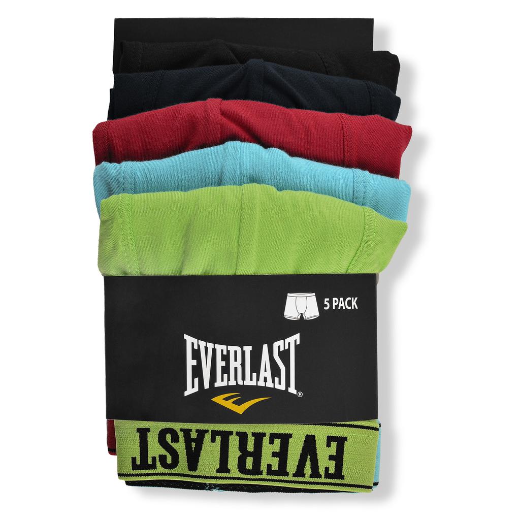 Everlast Men's Boxer Briefs EV005 Cotton Multicolour 5-Pack