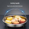 304 Stainless Steel Steaming Rack with Handle