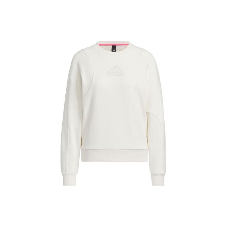 New Adidas CITY ESCAPE Sweatshirts Women's Pink White IP7072