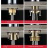 C Type Faucet Locknut Tap Anti-loosing Nut Cap Kitchen Fixing Fitting Kit Washbasin Fixing Tool Fastening Circlip Washer Fixture