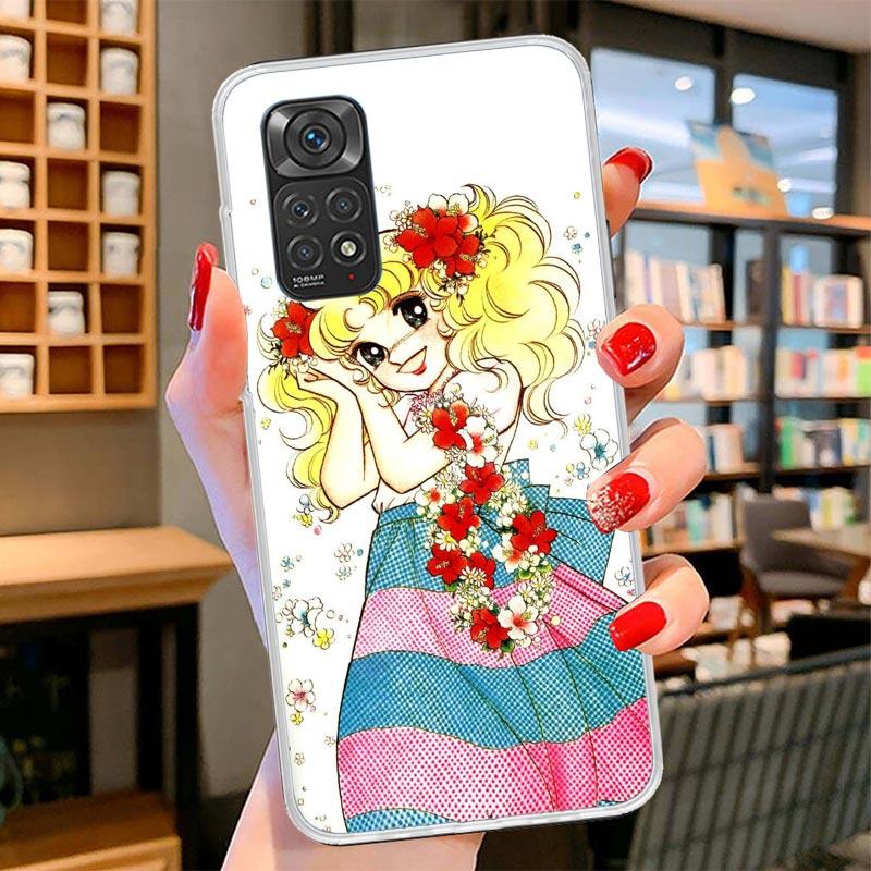 Candy 90s Anime Cover Phone Case For Xiaomi Redmi Note 15 14 13 12 11 10 Pro Plus 14S 12S 11S 11T 11E 10S Soft Fundas Shell Redm