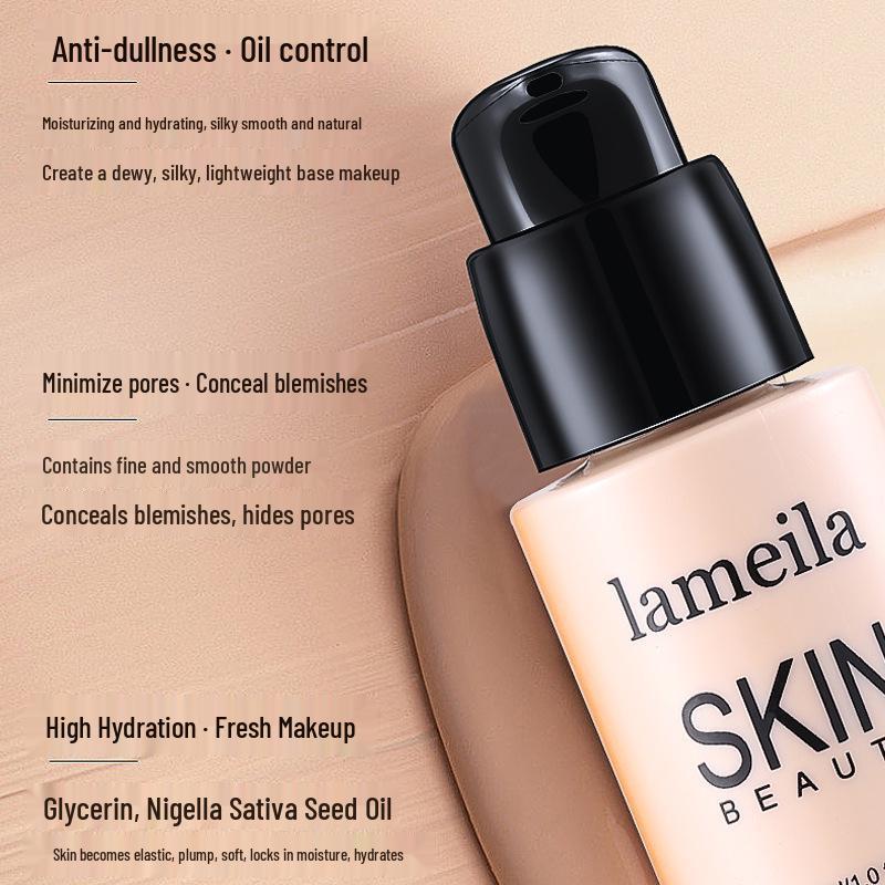 Moisturizing Matte Foundation Liquid for Women - Fine Coverage, Adherent and Soft Finish.