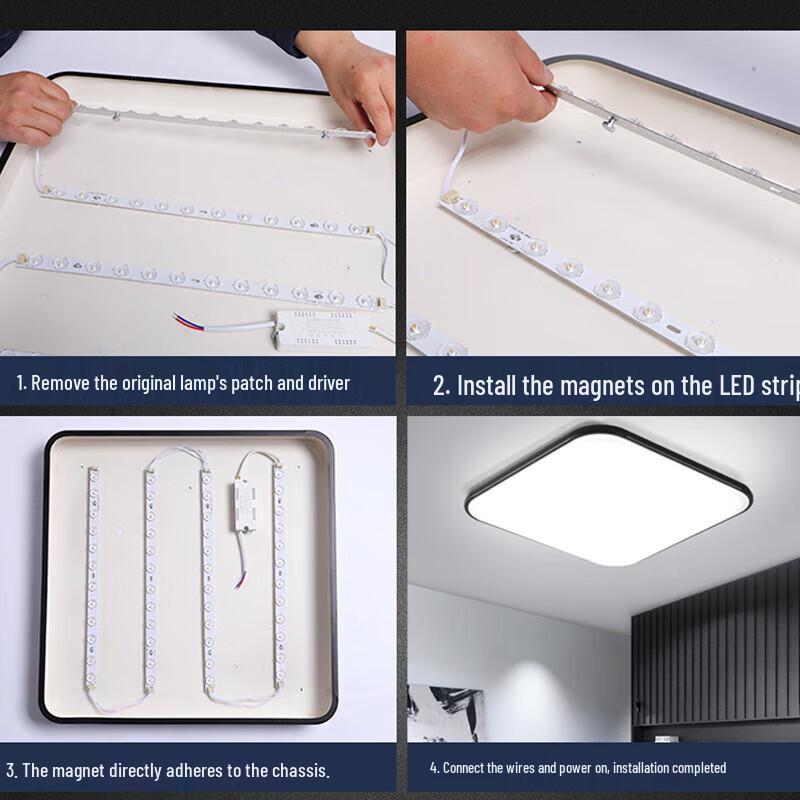 Ailangke Ultra-Bright LED Ceiling Light Replacement Strip