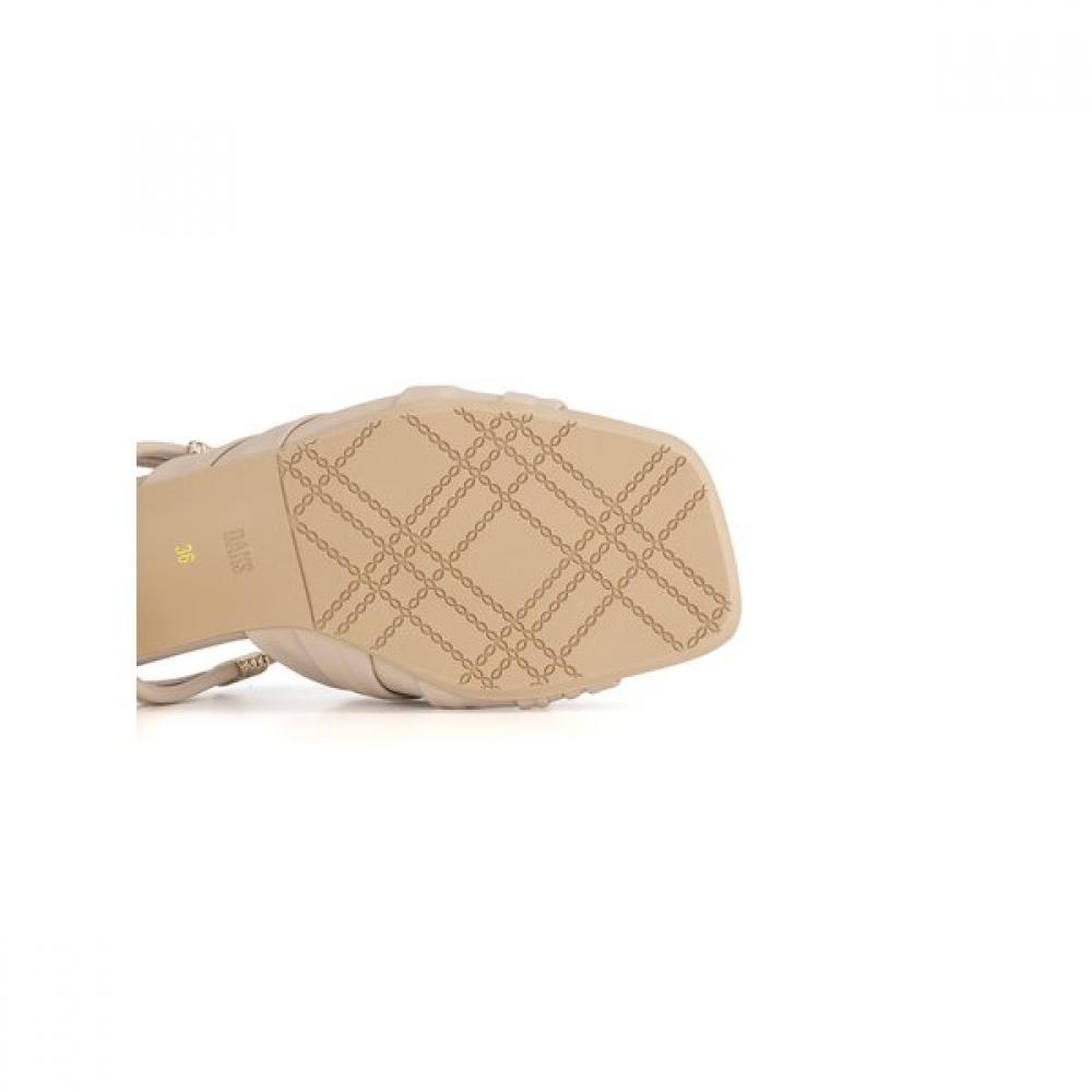 DakS Women S 3cm Heel Semi caSual Two Way Sandal dld502lS58  Pink 