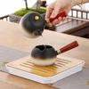 Portable Black Pottery Travel Kung Fu Tea Set