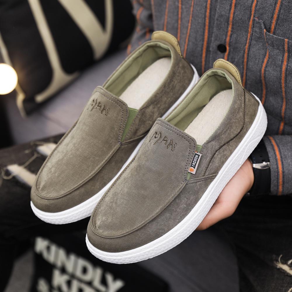 Men's spring new board shoes are fashionable, casual and comfortable, breathable sports, low-top outdoor walking, travel, running shoes