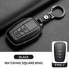 Leather Car Key Case Cover For Toyota Corolla Camry RAV4 CHR C-HR Hilux Prius Land Cruiser Prado Car Key Protector Accessories