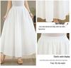 Women's High-End White Sleeveless Suit Dress - Loose Vest & Irregular Skirt Two-Piece Set